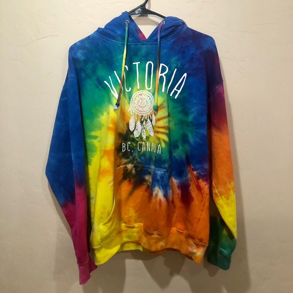 Victoria Canada Tie Dye Hoodie